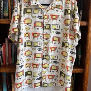 Retro Cat Men's Shirt